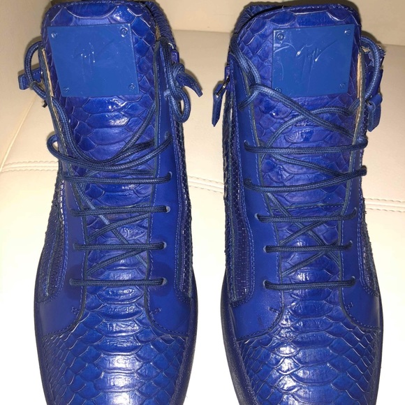 blue giuseppe sneakers